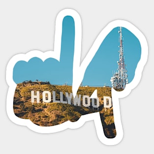 LA Hands, Hollywood Sticker